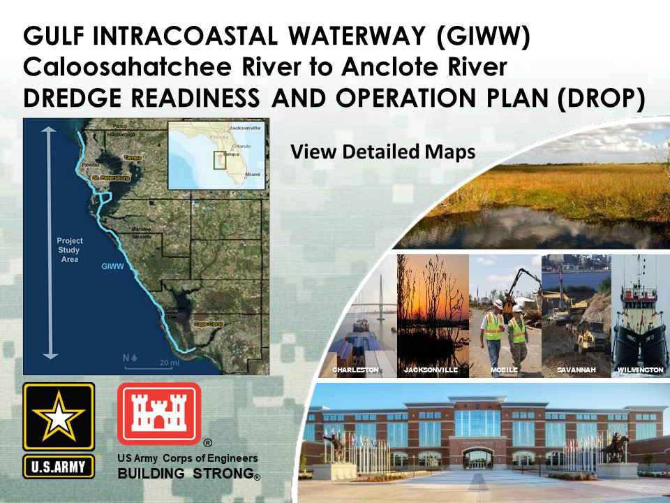 DROP: Dredge Readiness and Operation Plan - detailed mapping DROP: Dredge Readiness and Operation Plan - detailed mapping
